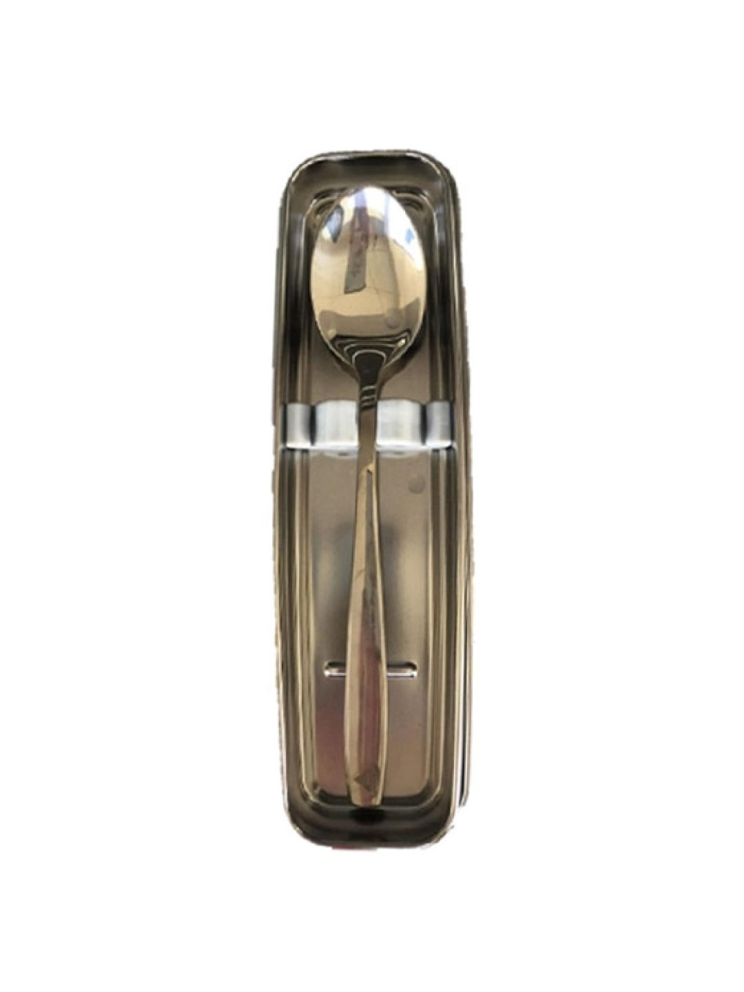 Keeps All Stainless Spoon & Fork with Case & Cover Set