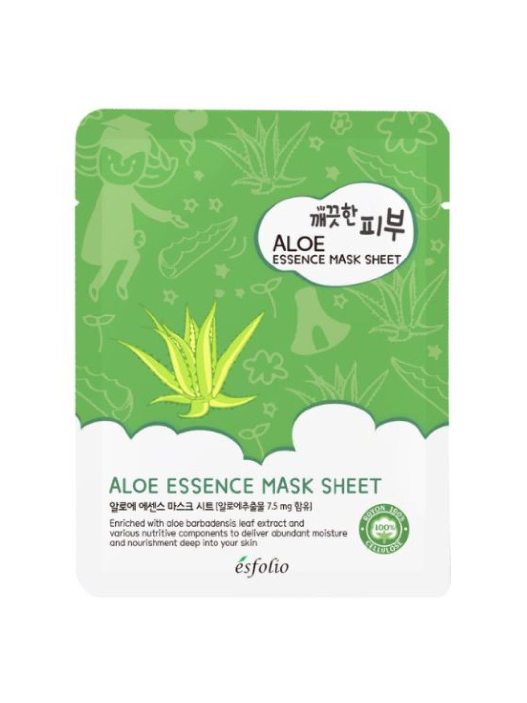 Esfolio Aloe Essence Mask Sheet