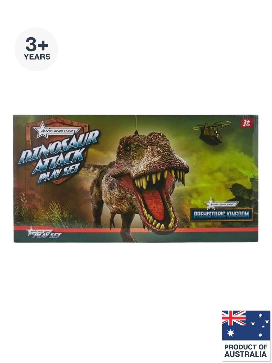 Anko Action Hero Series Dinosaur Attack Play Set