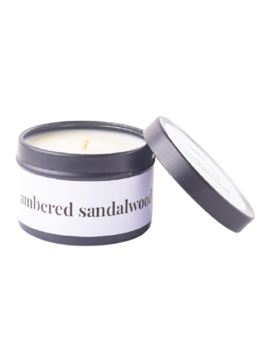 Happy Island Ambered Sandalwood Soy Candle (2oz) (No Color- Image 1)