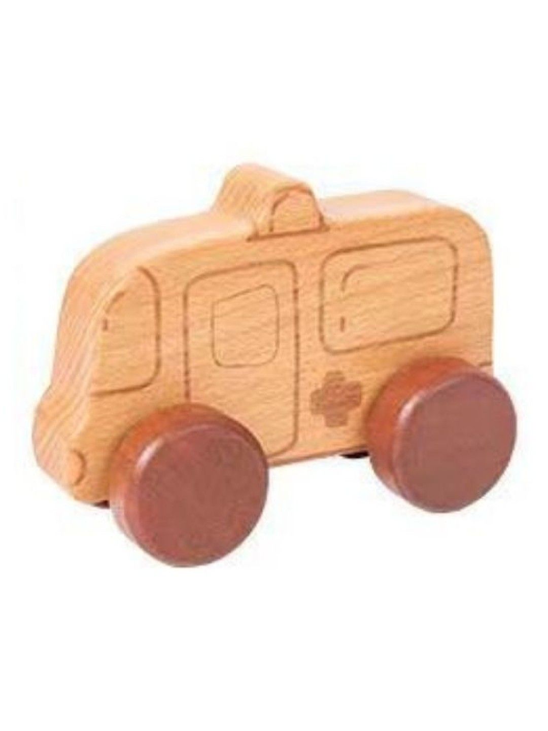 Hungry Hippo PH Wooden Push Pull Toy (AMBULANCE- Image 1)