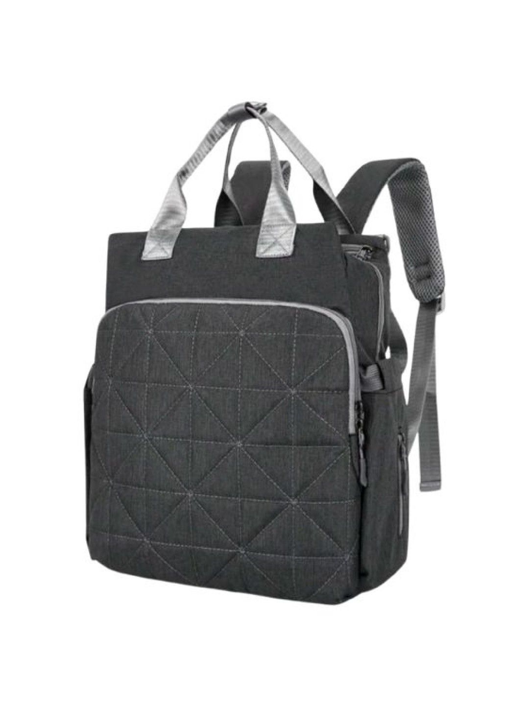 Seams 195 Andrea Multifunctional Diaper Bag (Black- Image 2)