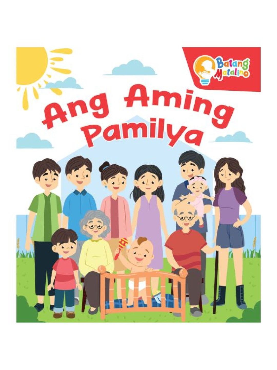 Learning is Fun Batang Matalino Board Book - Ang Aming Pamilya