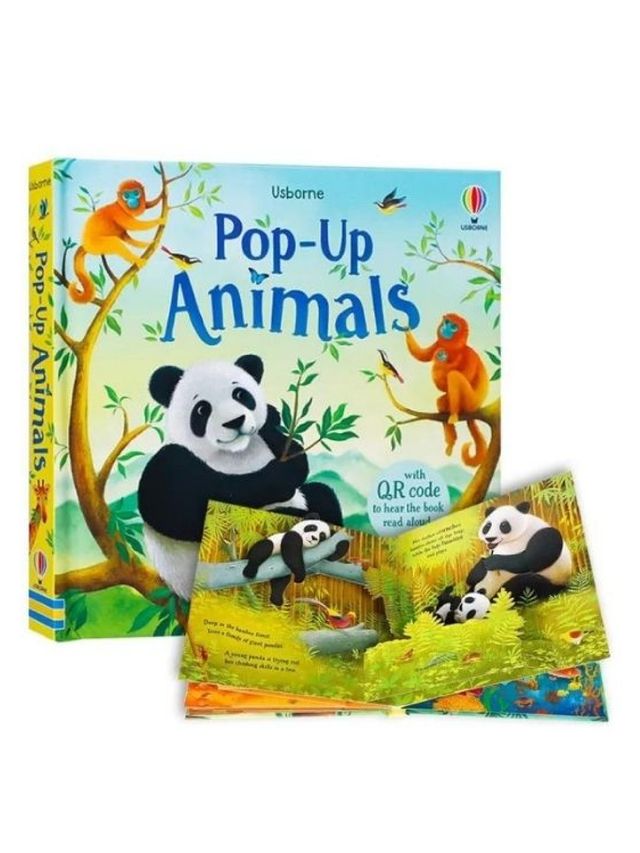 USBORNE Pop Up Book Animals | edamama