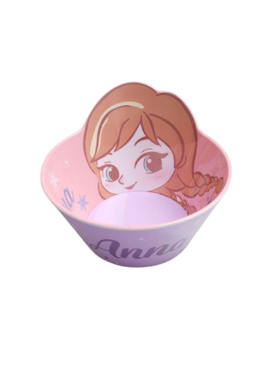 Dish Me PH Disney Anna - 3D Model Bowl (No Color- Image 1)
