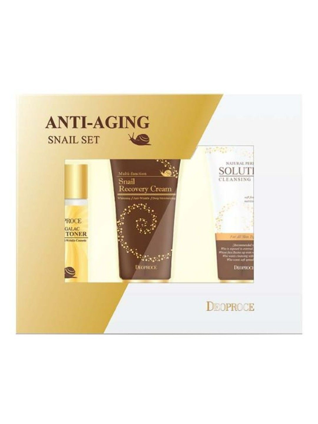 Deoproce Anti-Aging Snail Set