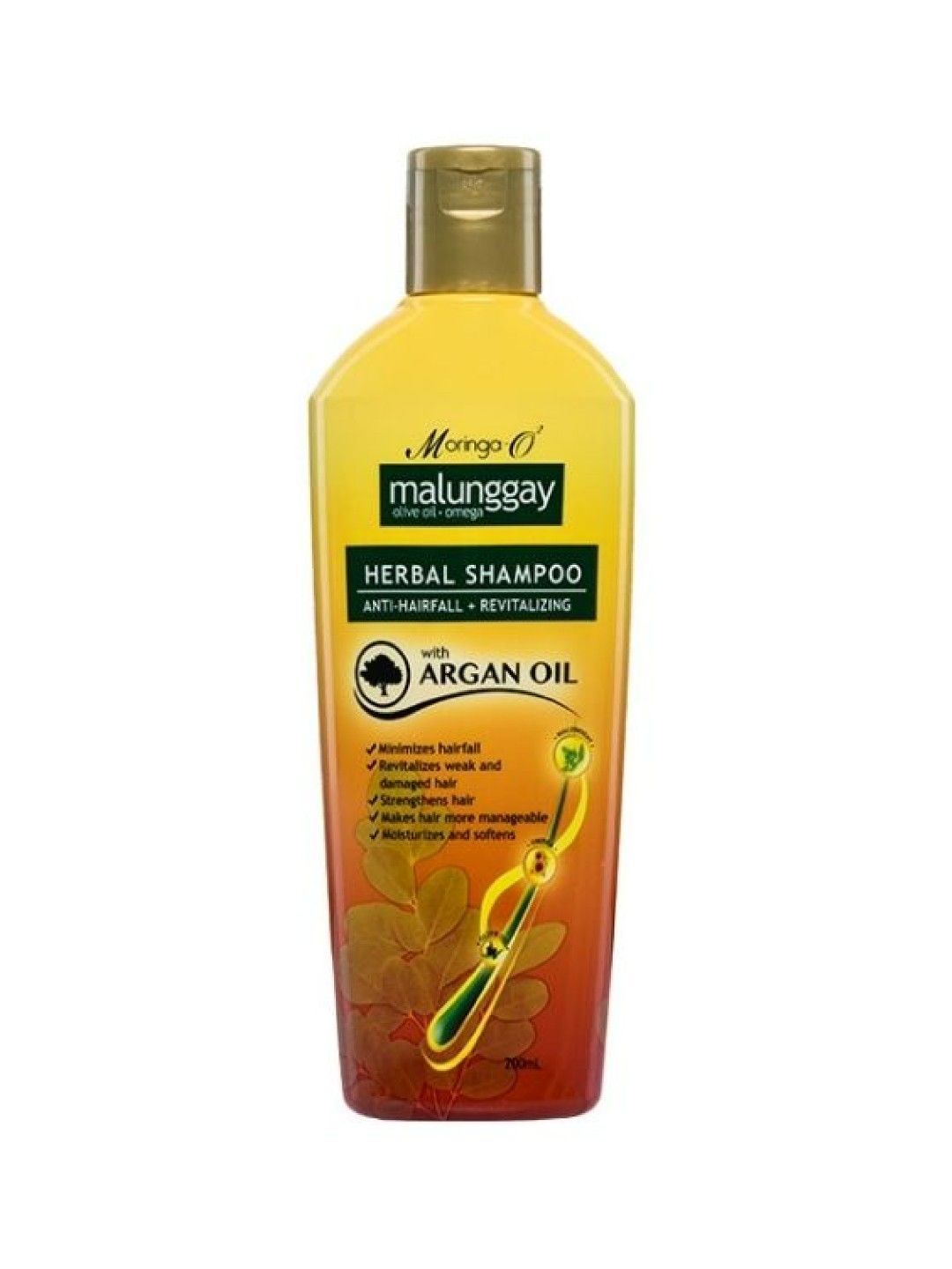 Moringa-O2 Anti-Hairfall Shampoo with Argan Oil (200ml)