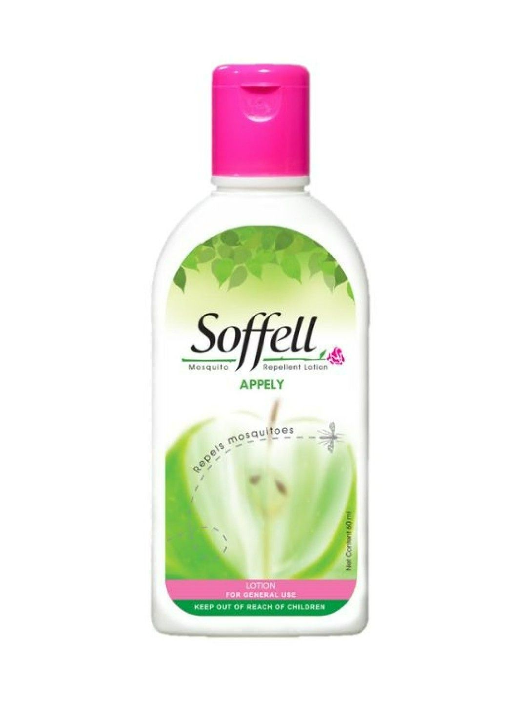 Soffell Mosquito Repellent Lotion Appely (60ml)