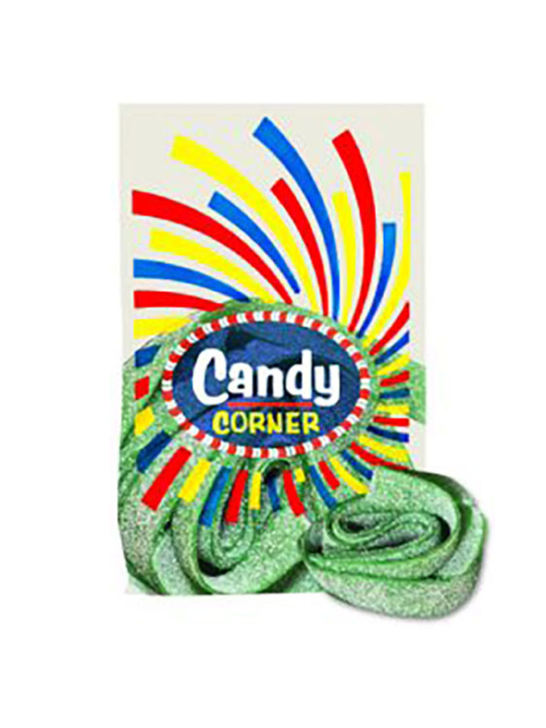 Fini Candy Corner Apple Sour Belts (300g)
