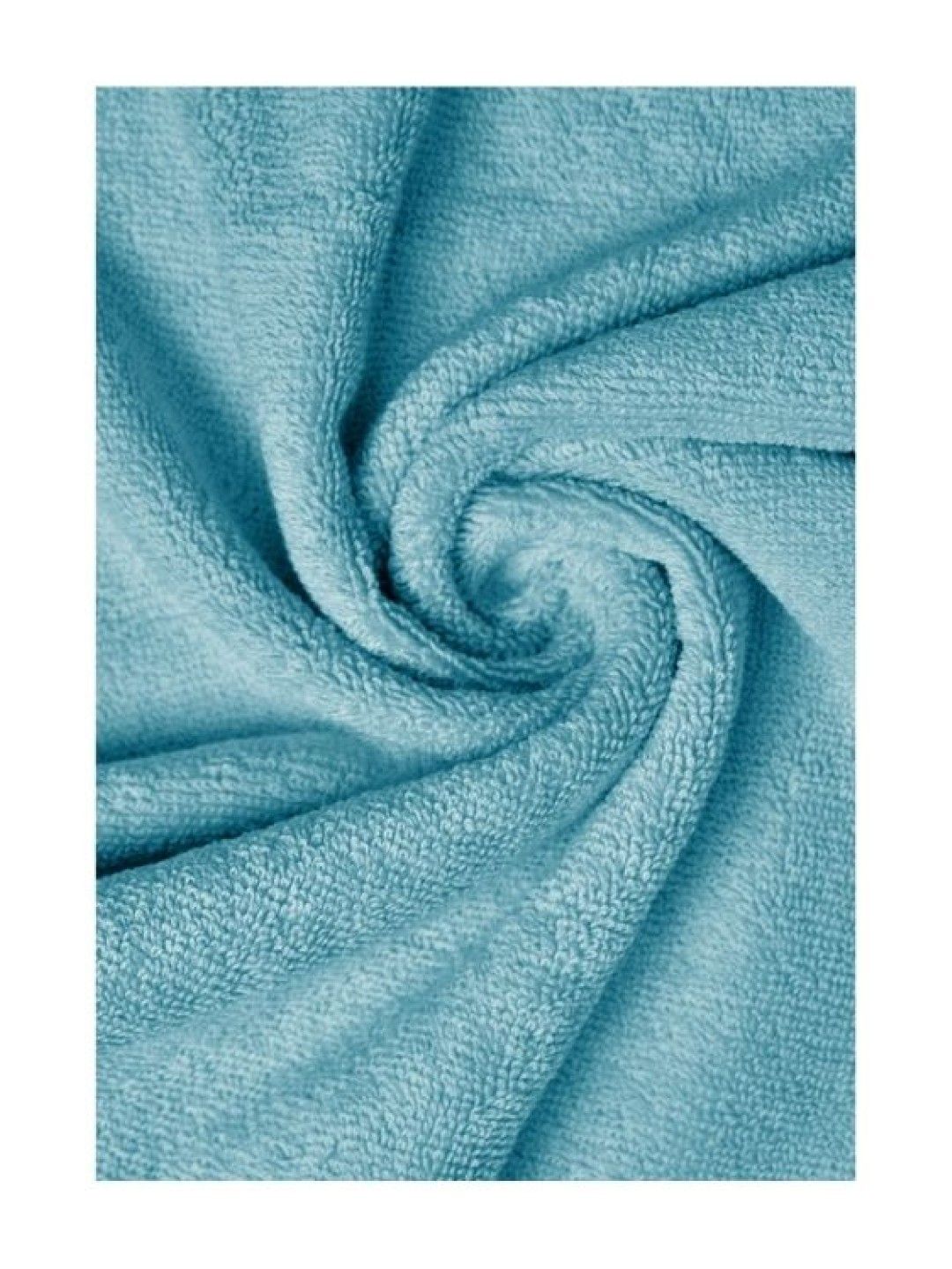 Sunbeams Lifestyle Primeo 100% Cotton Hand Towel Ring Spun Double Pile (540 gsm) (Aqua- Image 2)