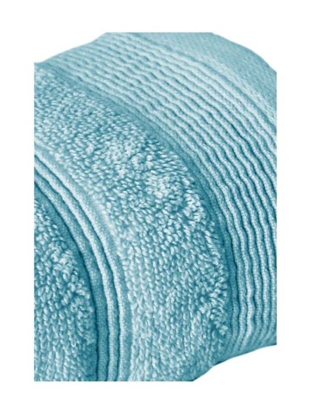 Sunbeams Lifestyle Primeo 100% Cotton Hand Towel Ring Spun Double Pile (540 gsm) (Aqua- Image 3)