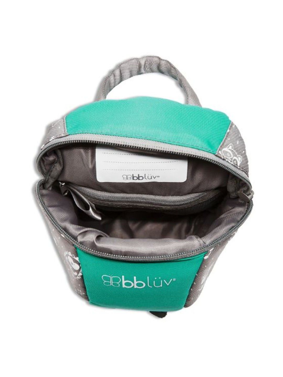 bbluv Päk: Toddler Backpack with Removable Safety Rein (Aqua- Image 2)