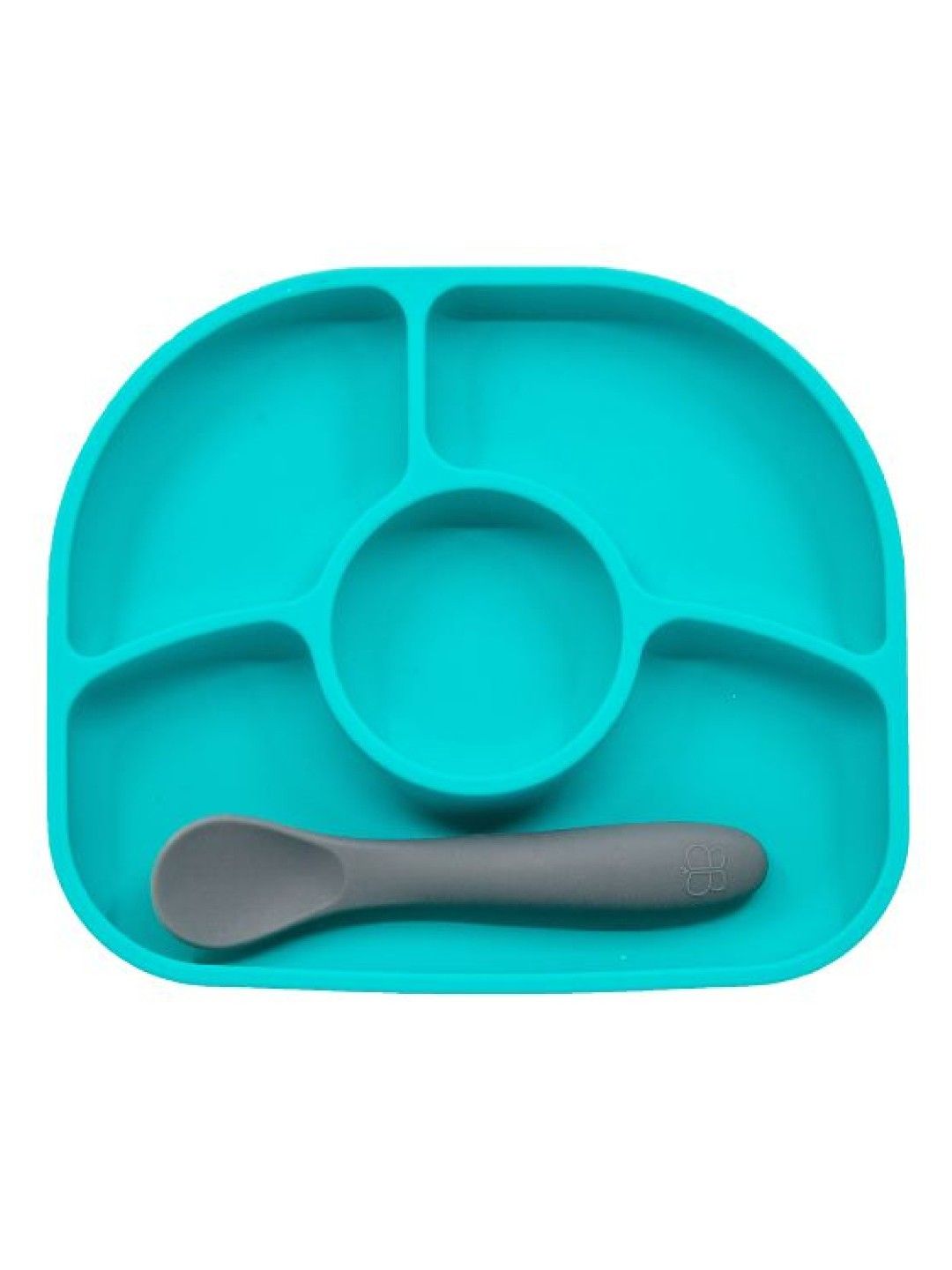 bbluv Yümi: Anti-Spill Silicone Plate and Spoon Set