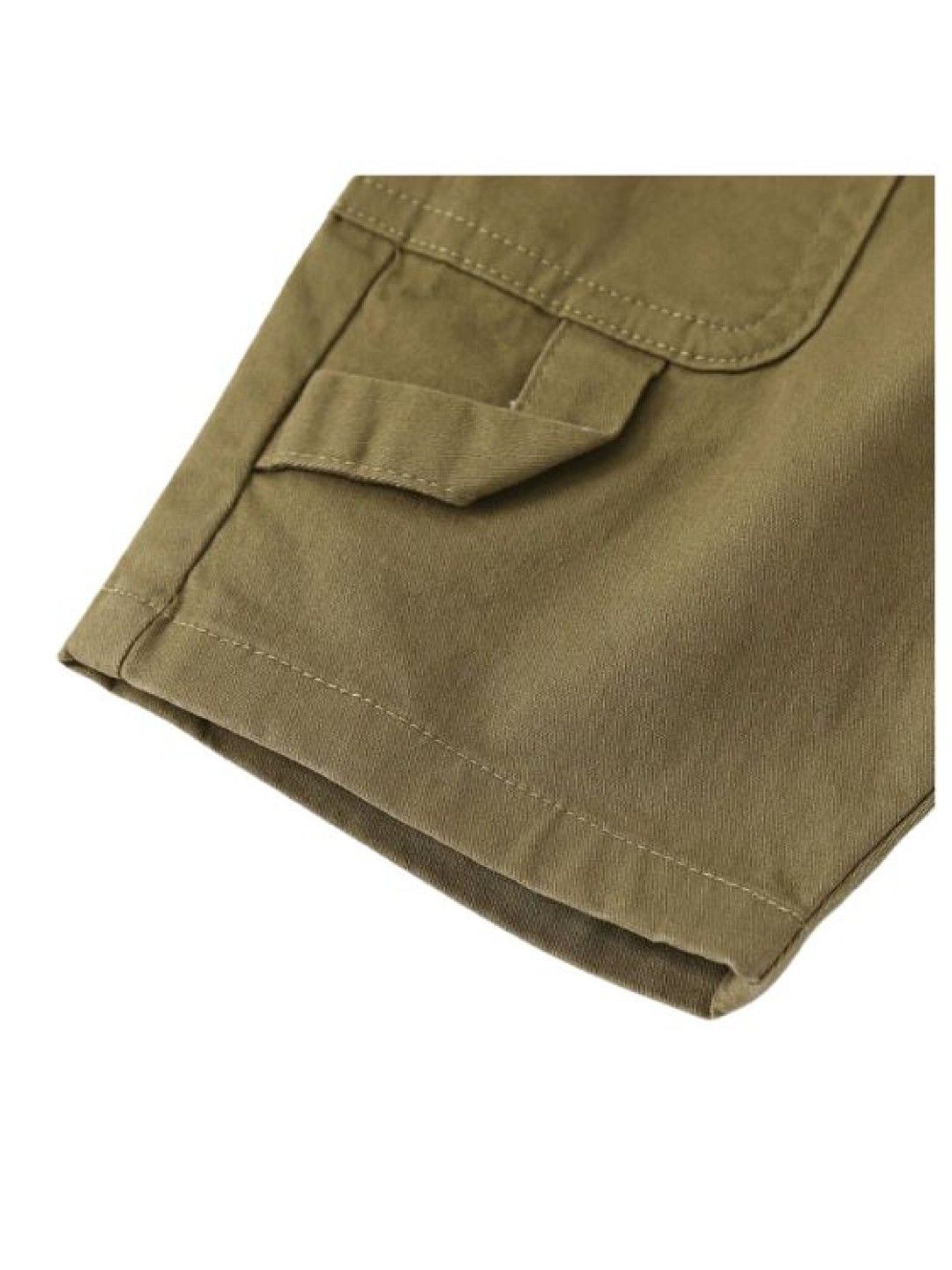 Cottonkind Army Green Cargo Shorts (Army Green- Image 2)