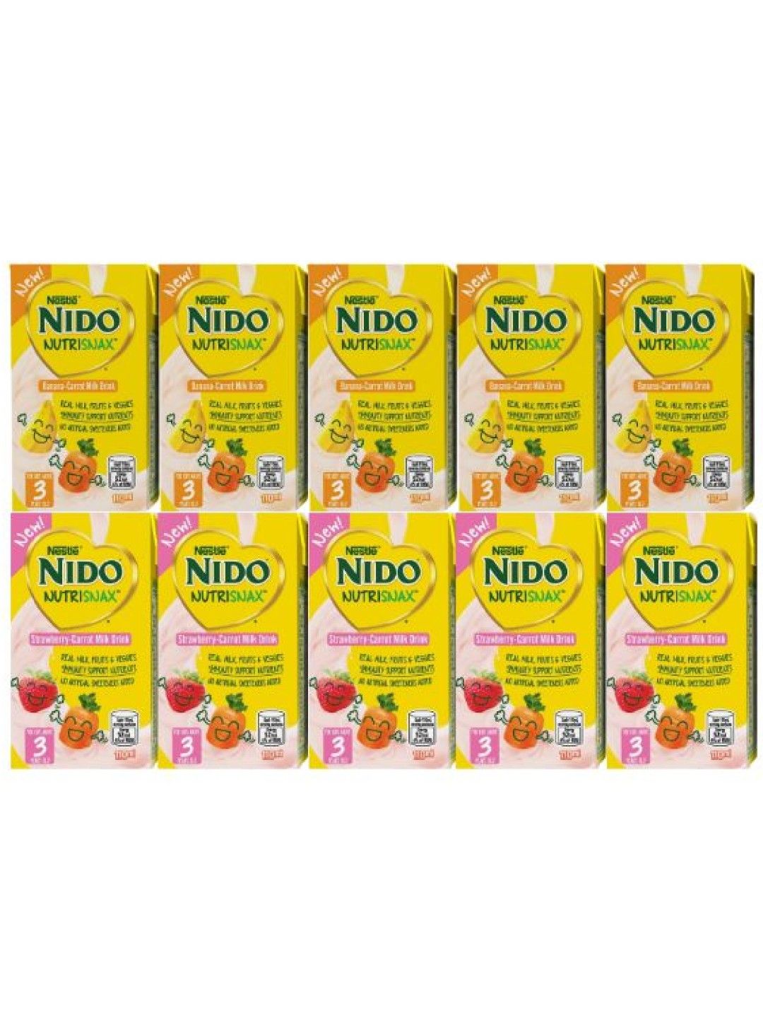Nido NutriSnax Assorted - Bundle of 10