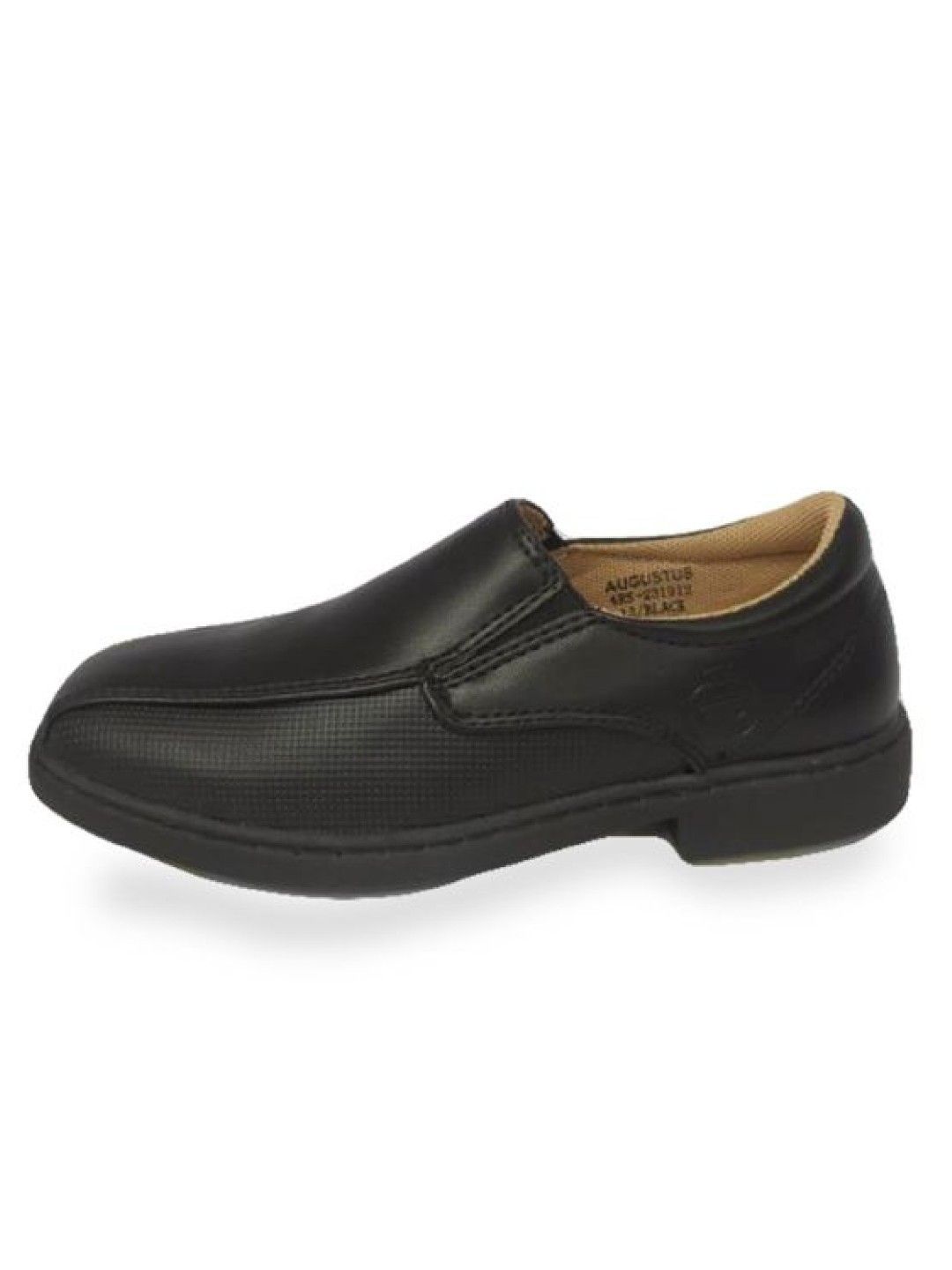 Ollie Augustus School Shoes (Black- Image 4)
