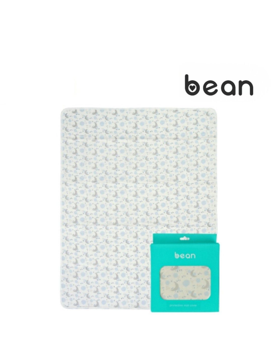 bean Ava Waterproof Baby Mat Moon + Free Baby Wipes Sakura Scent (100s) (No Color- Image 2)
