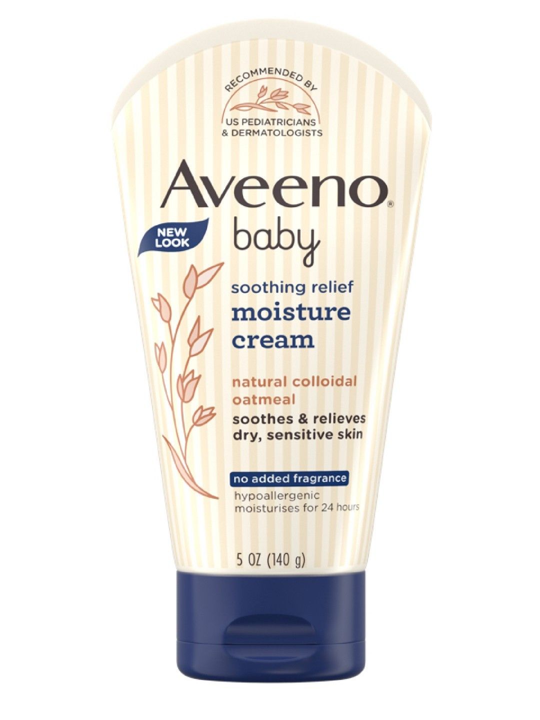 Aveeno Baby Soothing Relief Moisture Cream 140g (No Color- Image 1)