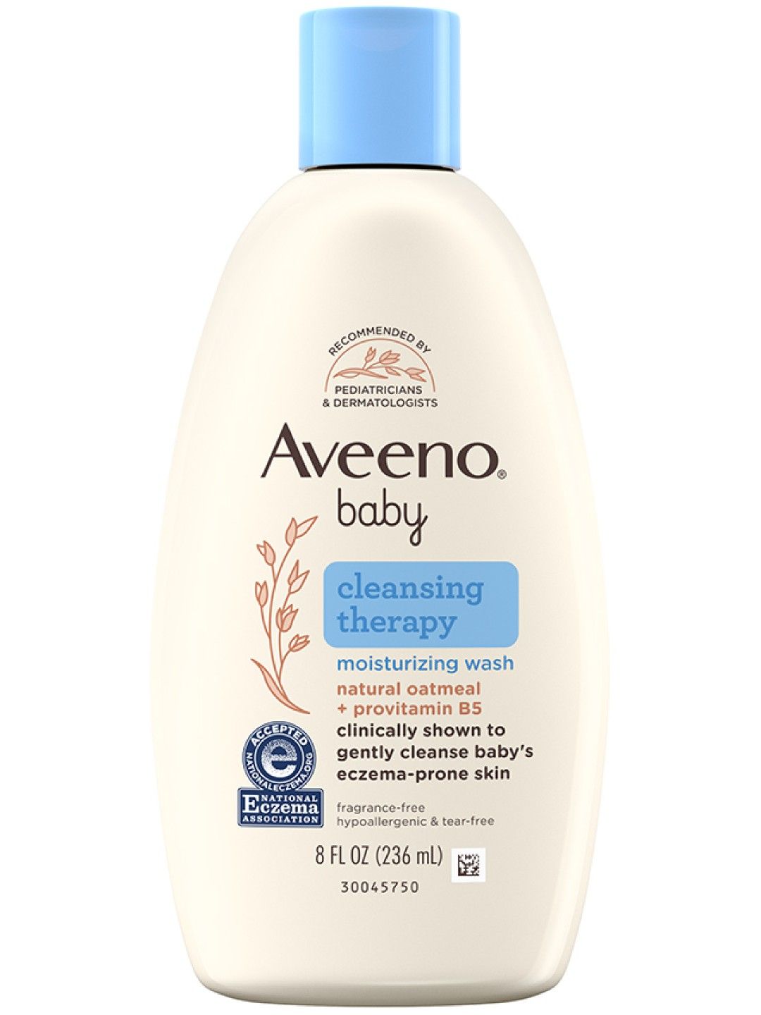 Aveeno Baby Cleansing Therapy Moisturizing Wash (236ml) (No Color- Image 1)