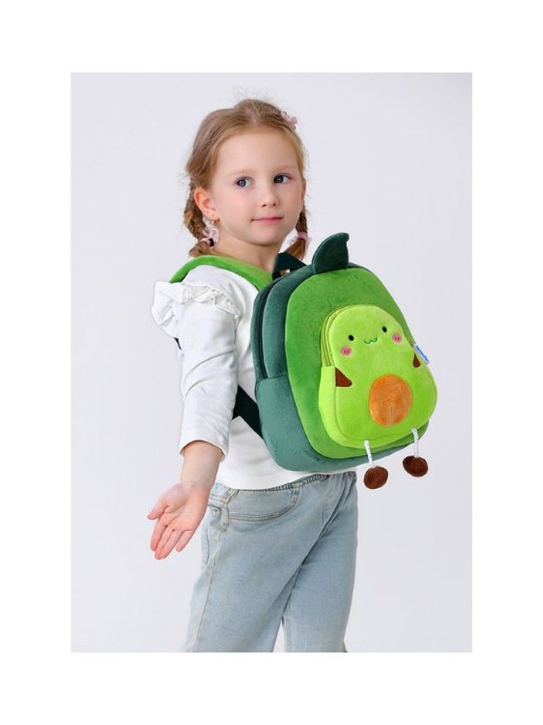 Totsafe Plush Bag - Backpack Collection (Avocado- Image 4)