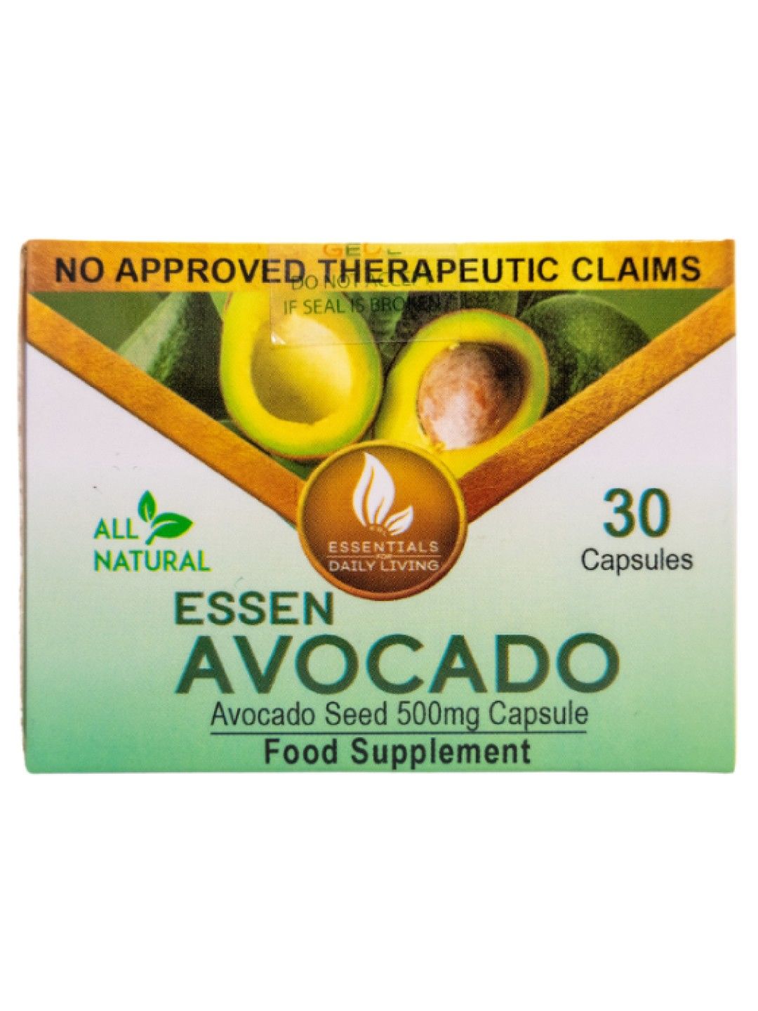 Essen Avocado Seed 500mg Capsule (30's)