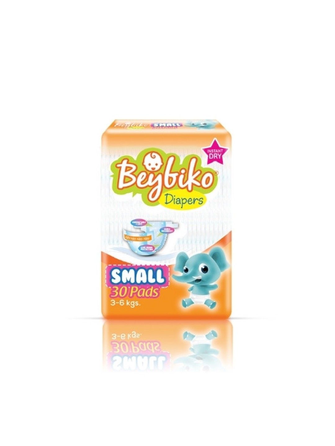 Beybiko Baby Diapers Small 30s