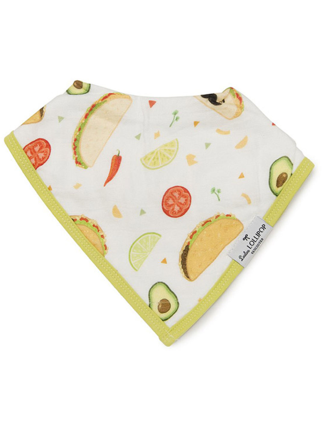 Lou Lou Lollipop Sushi Muslin Bandana Bib Set (No Color- Image 3)