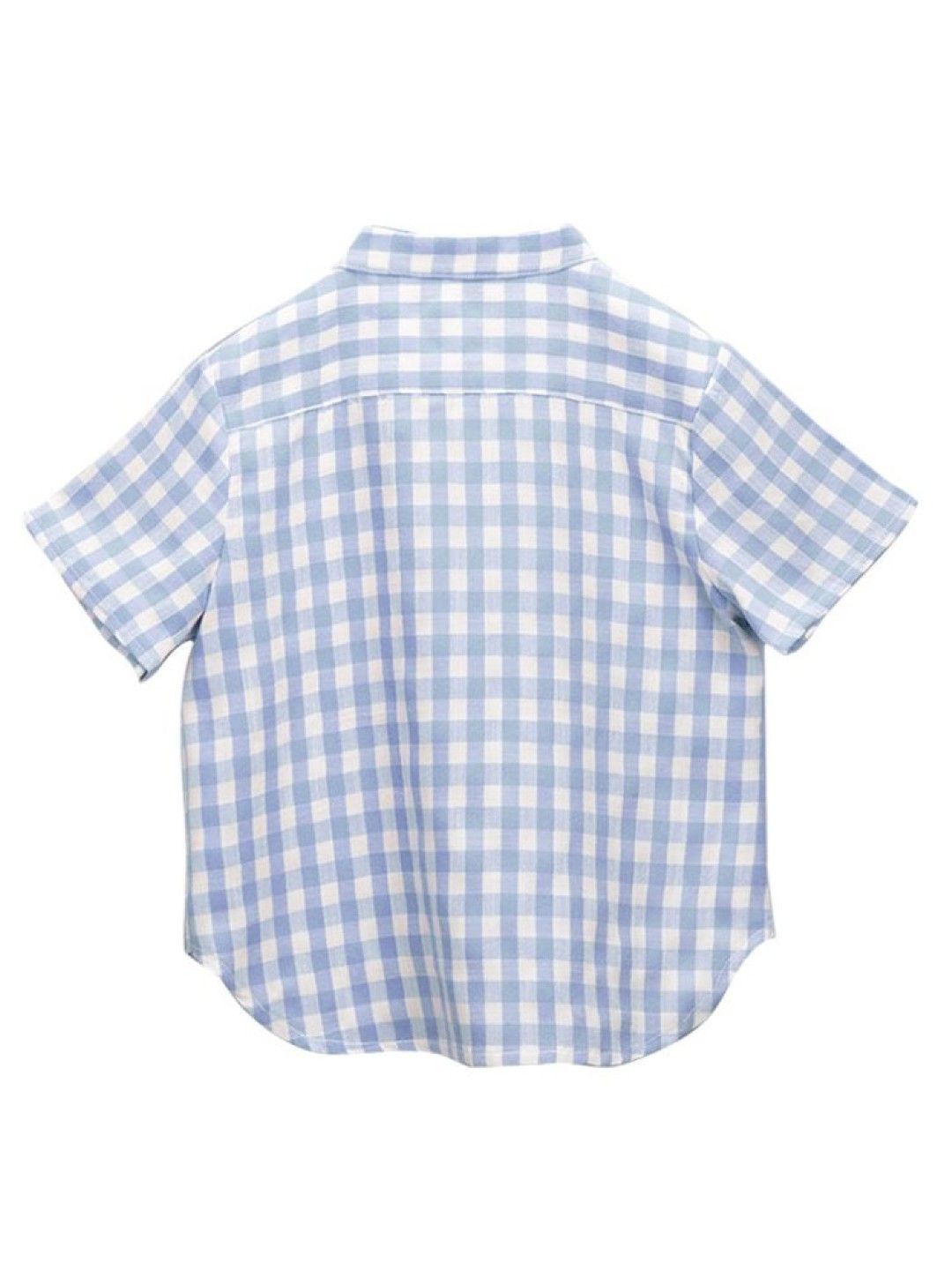 Meet My Feet Collared Shirt (Blue- Image 2)