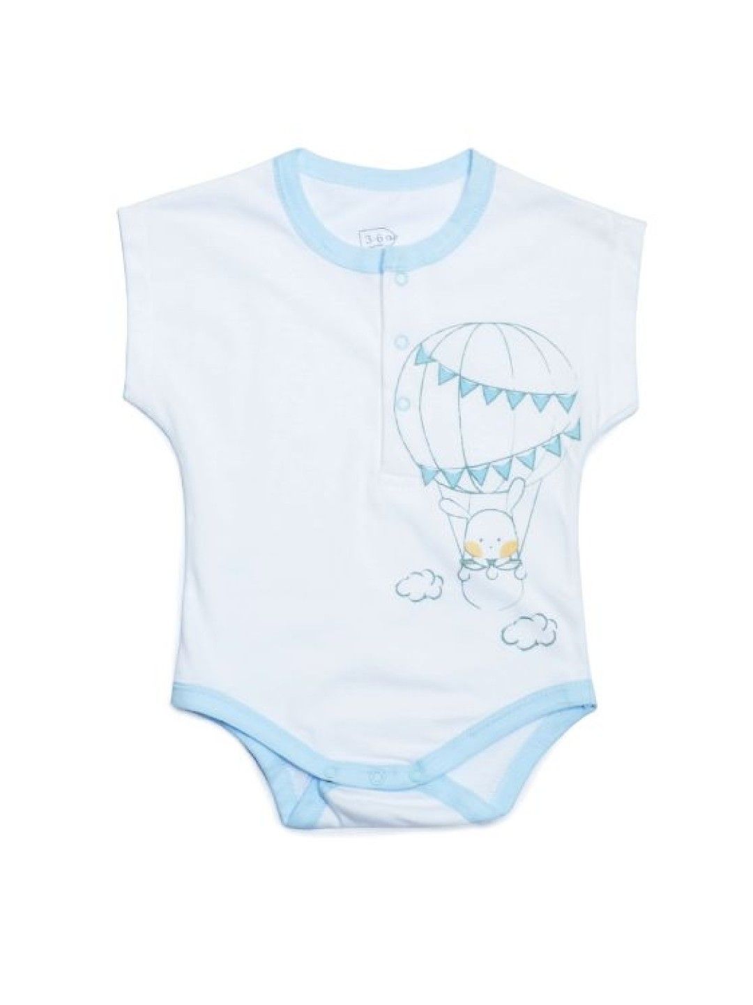 St. Patrick Muju Romper (Blue- Image 1)