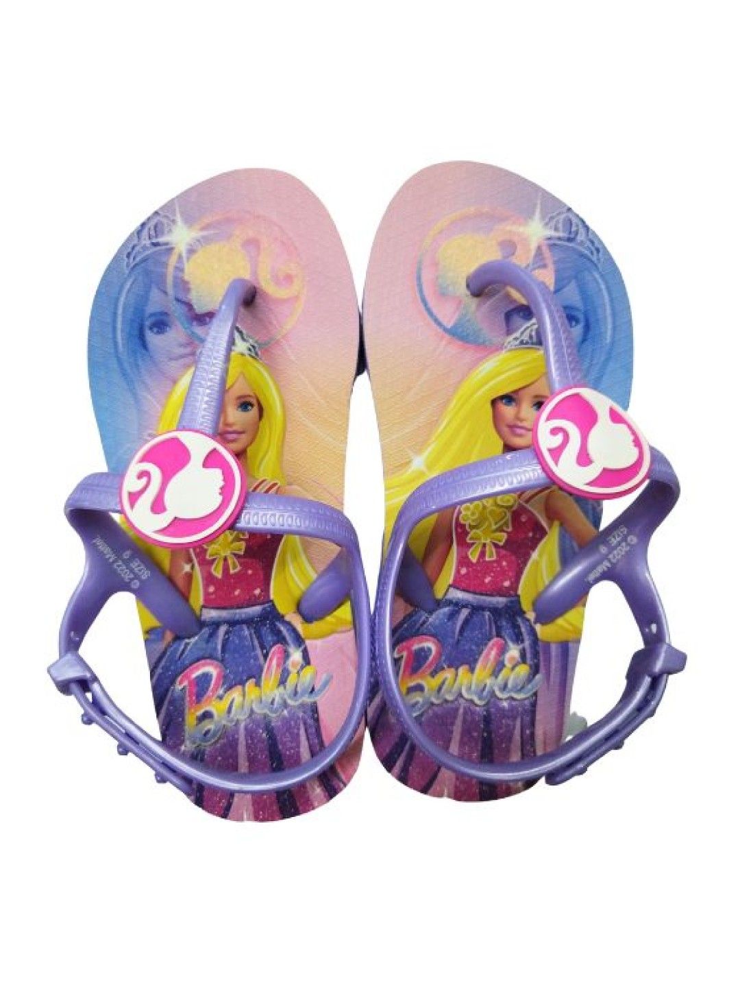 Barbie Slippers for Kids (BRB ES1269) (Purple- Image 1)