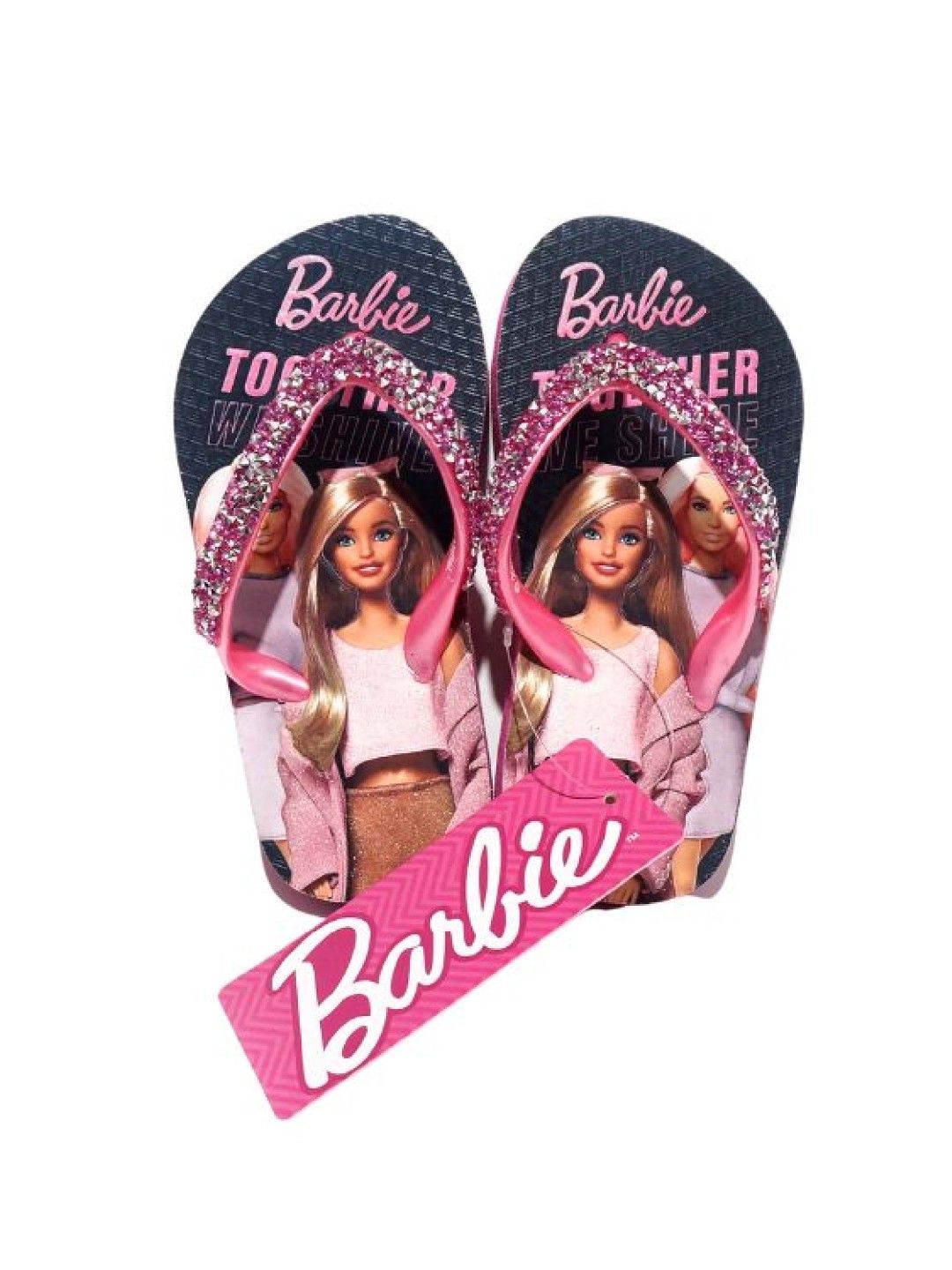 Barbie Slippers for Kids (BRB ES1356) (Pink- Image 1)