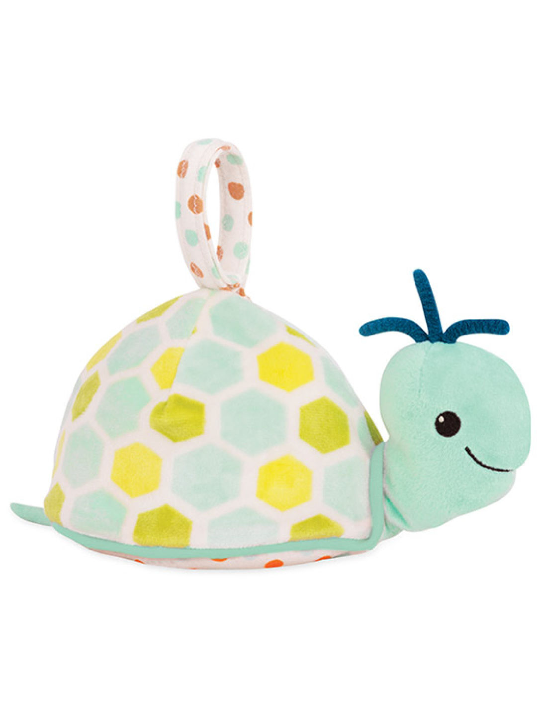 B. Toys Glow Zzzzs Shelle - Glowable Soothing Turtle (Green- Image 1)