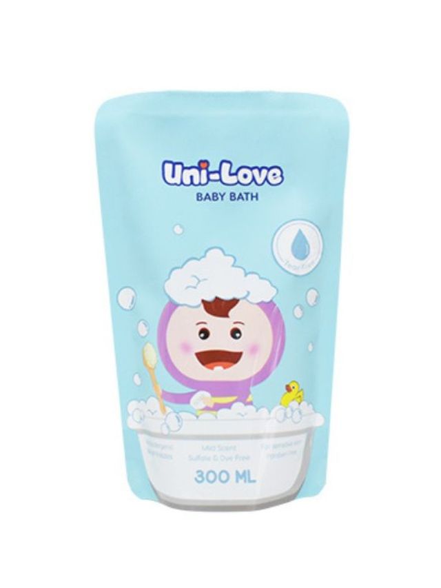 Uni-love Baby Bath 300ml (Refill Pouch) | edamama