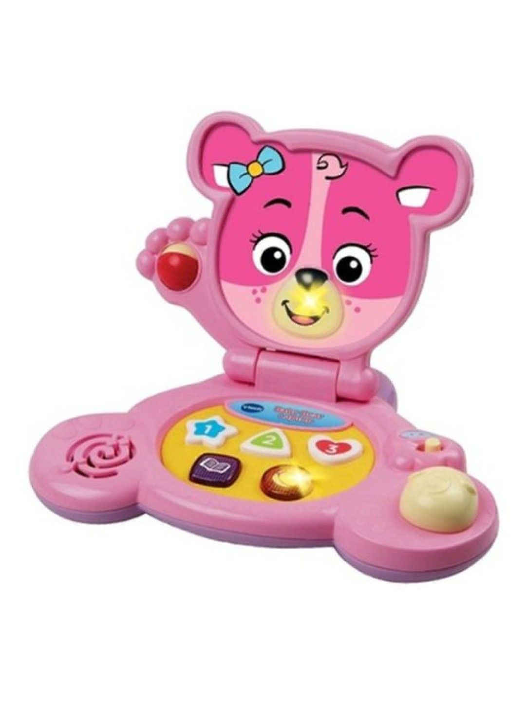 VTech Baby Bear Laptop Toy - Pink (No Color- Image 1)