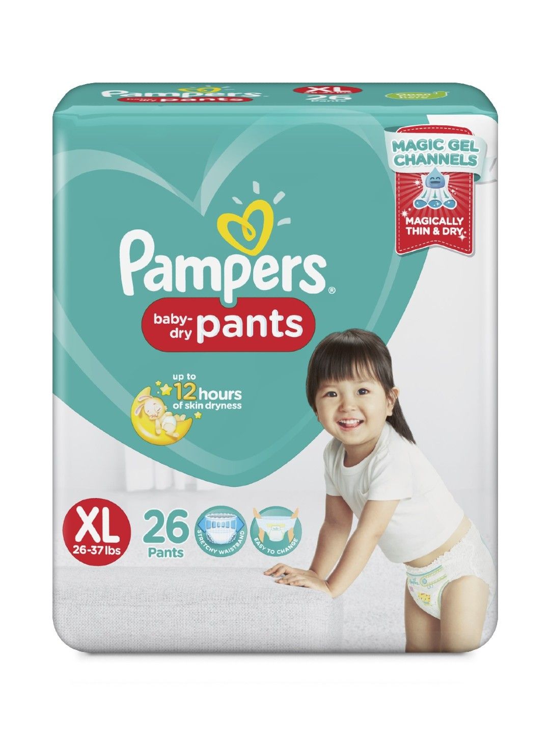 Pampers Baby Dry Pants XL 26s x 1 pack (26 pcs)