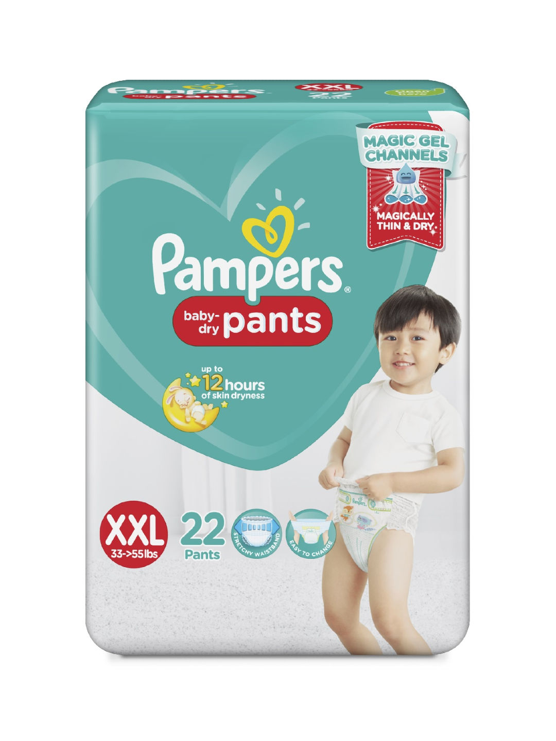 Pampers Baby Dry Pants XXL (15-28kg) 26 x 4 Packs - Case, Babies & Kids,  Bathing & Changing, Diapers & Baby Wipes on Carousell