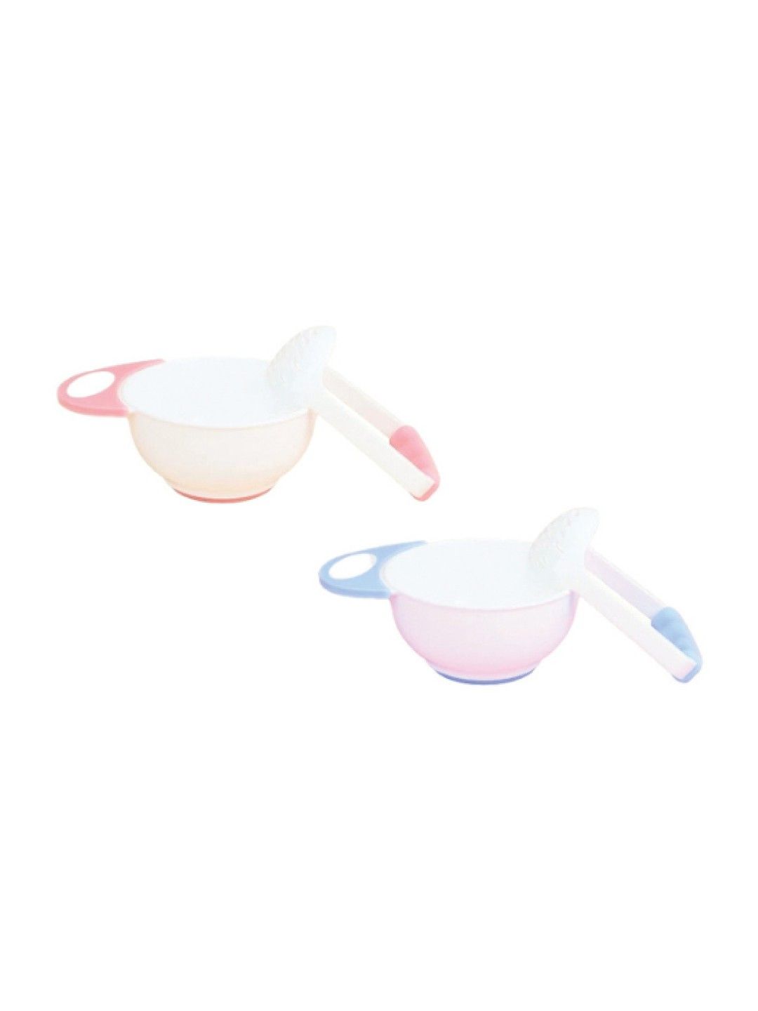 BabyPro Baby Food Mash Bowl Set Fruit Vegetables Masher (Pink- Image 2)