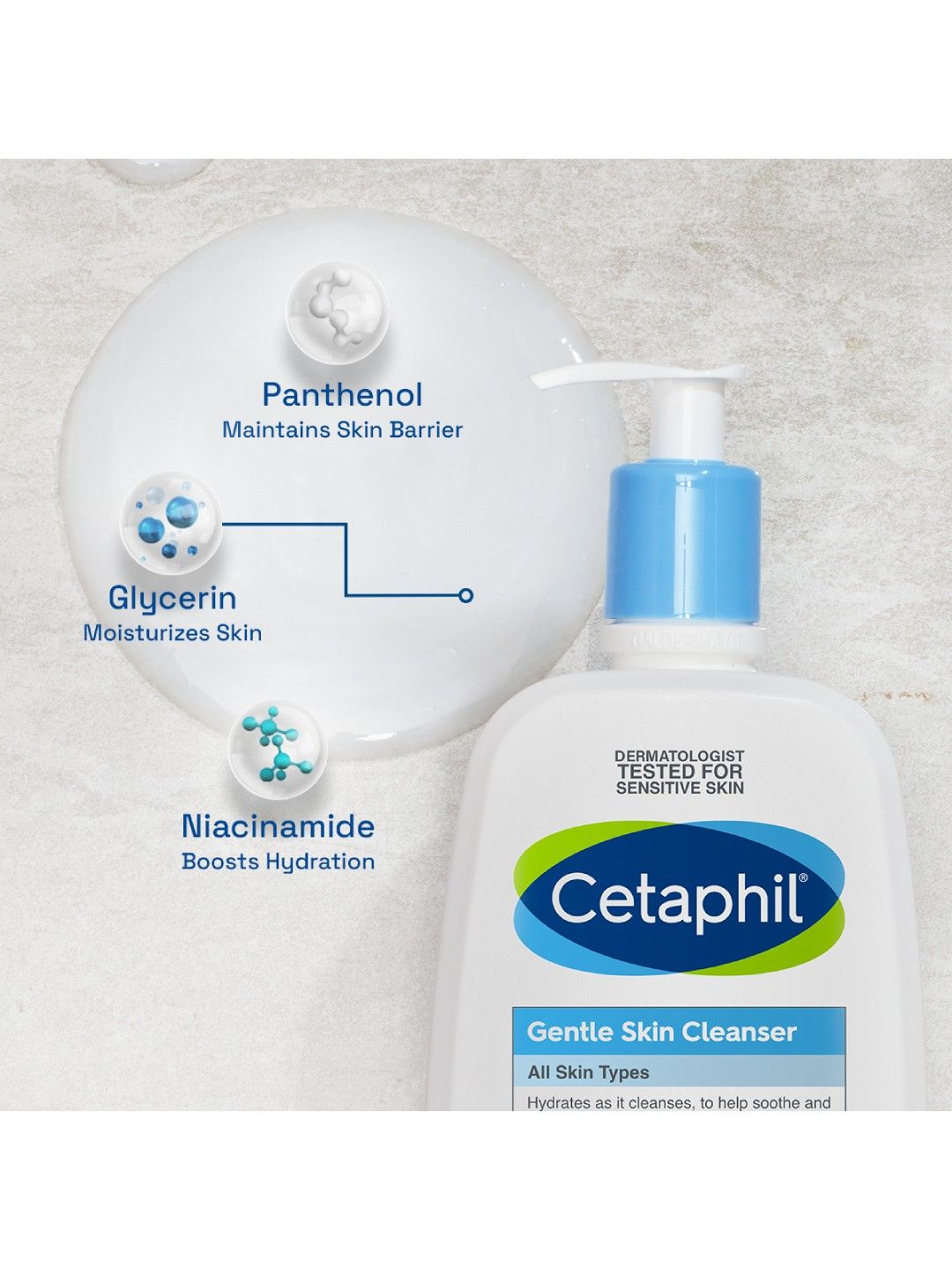 Cetaphil Gentle Skin Cleanser (1 Liter- Image 4)