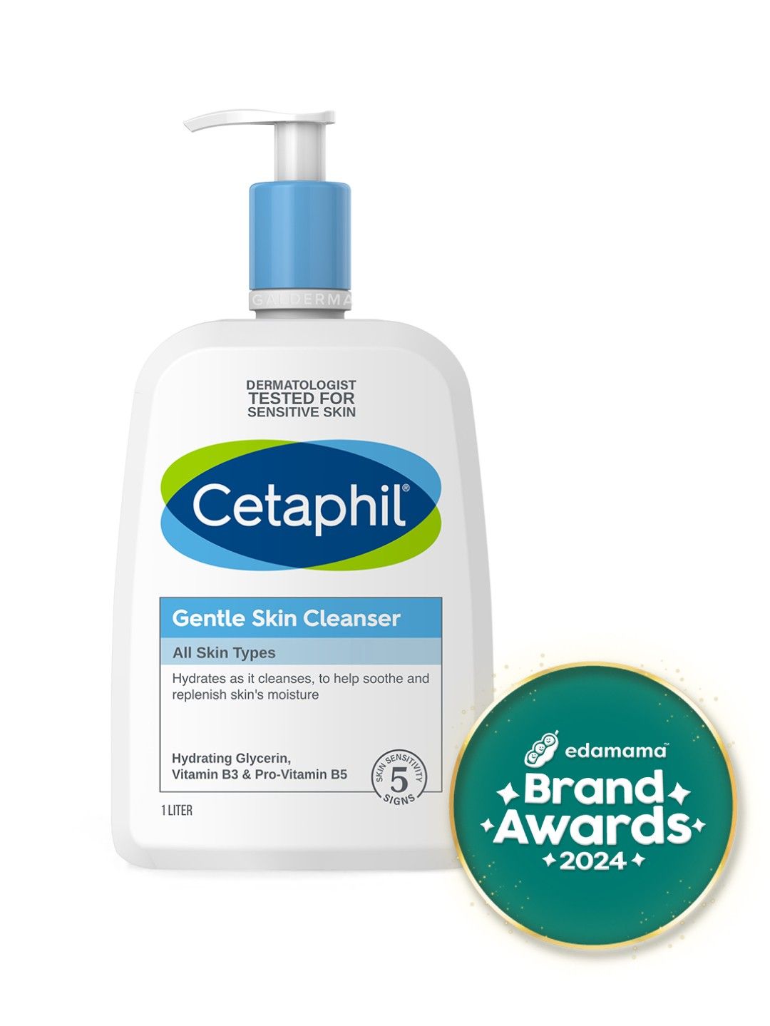 Cetaphil Gentle Skin Cleanser (1 Liter- Image 1)