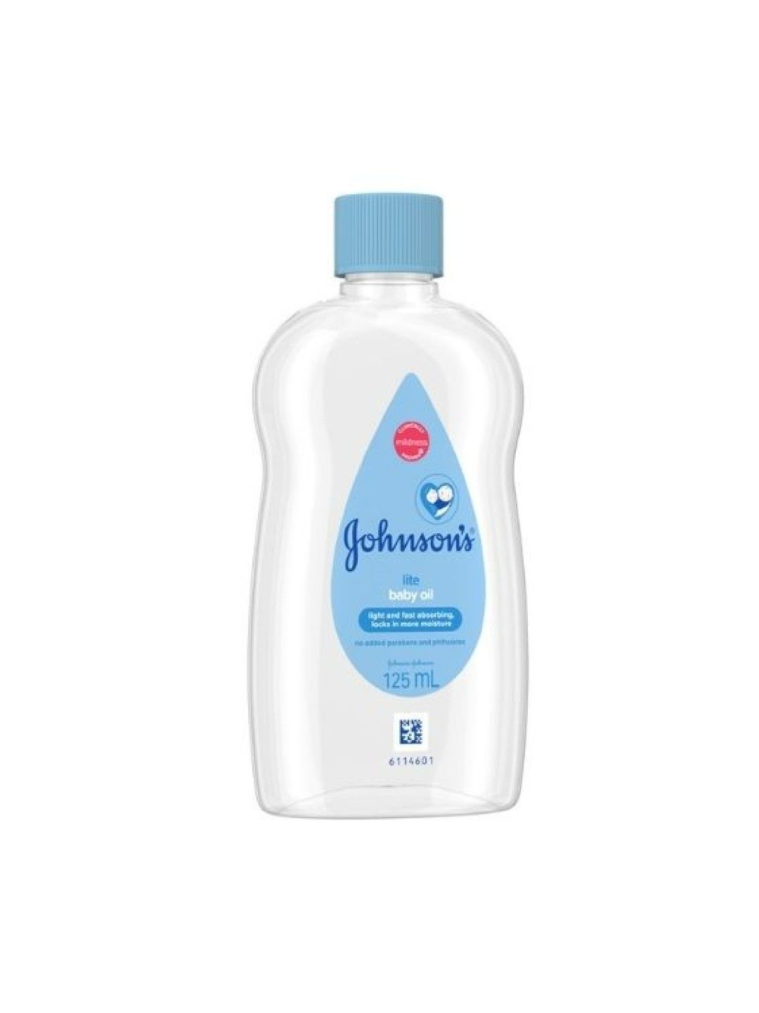 Johnson's Baby Oil Lite (125mL) (No Color- Image 2)