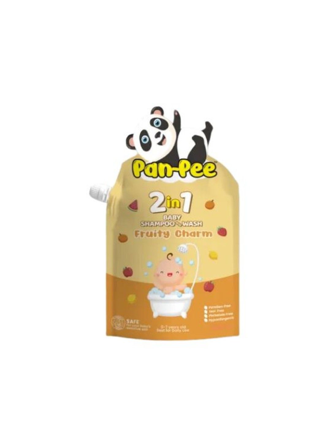 PanPee Baby Shampoo & Wash Fruity Charm (200ml)