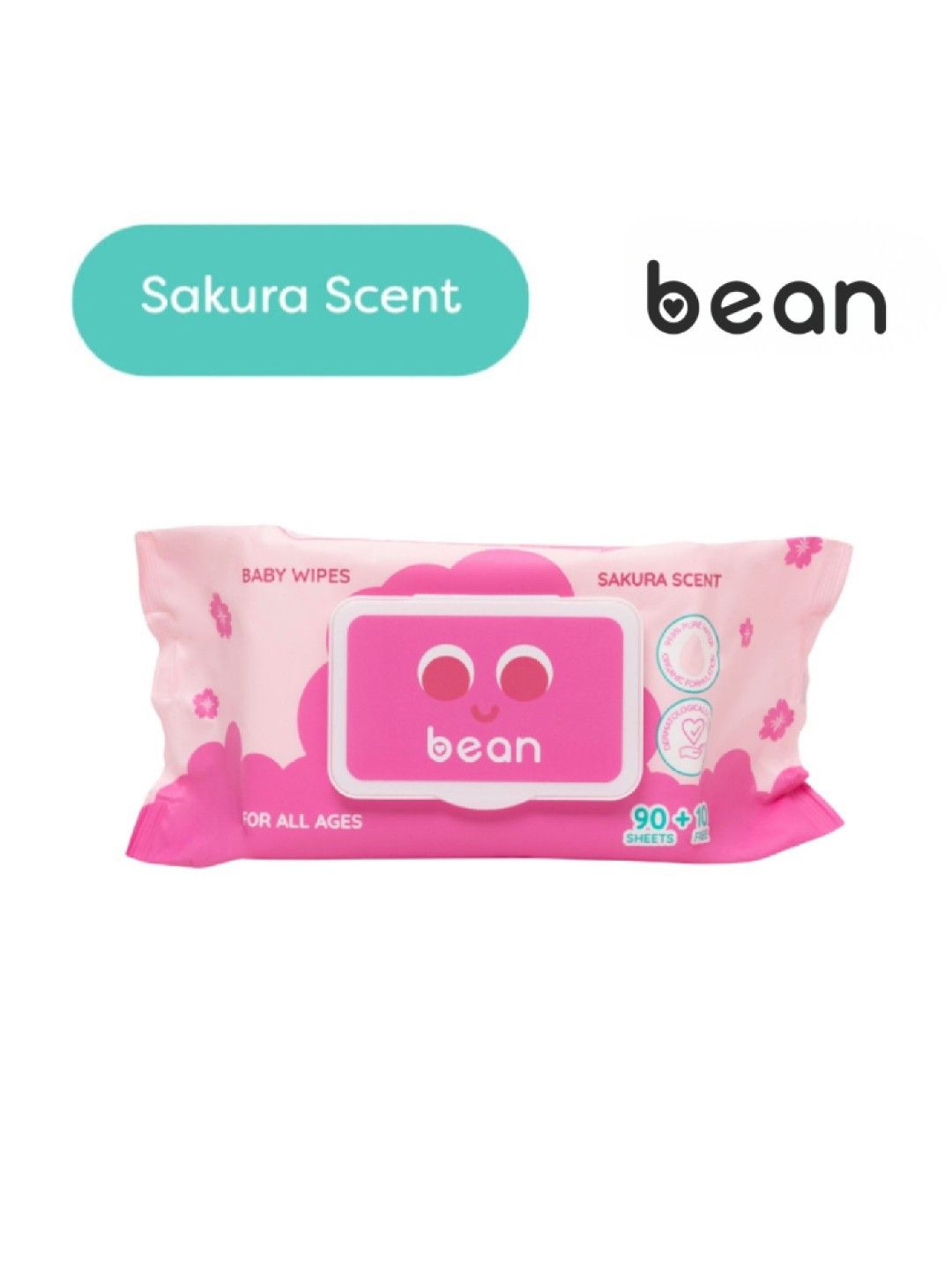 bean Bamboo Muslin Swaddles Whale + Free Baby Wipes Sakura Scent (100s) (No Color- Image 3)