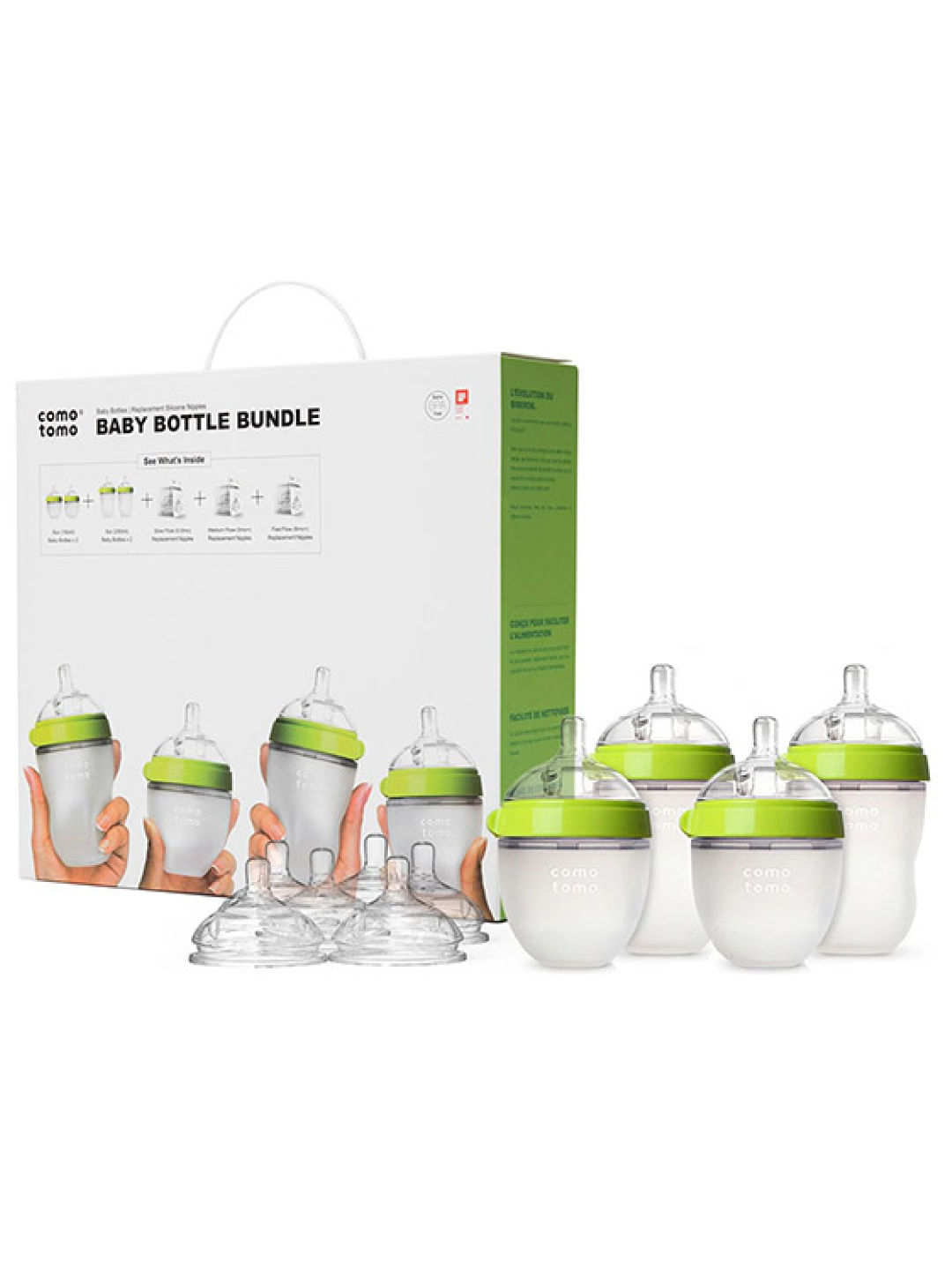 Comotomo Baby Bottle Bundle