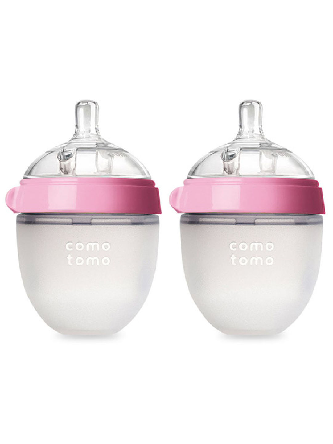 Comotomo Baby Bottle Bundle (Pink- Image 2)