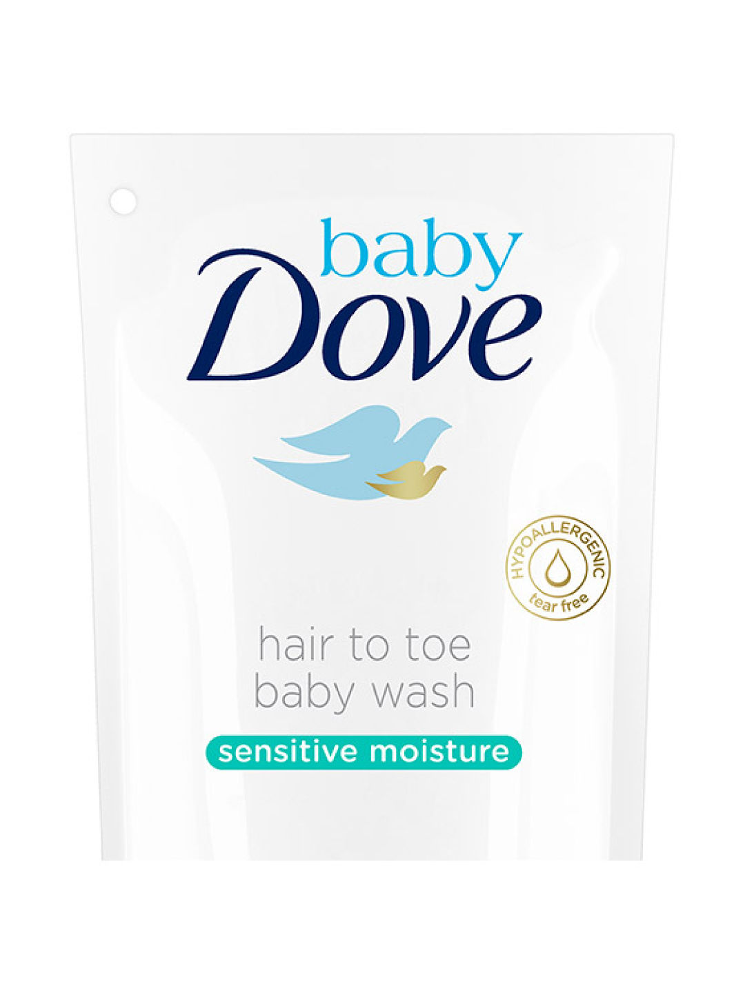 Baby Dove Hair to Toe Wash Sensitive Moisture Refill (220ml) (No Color- Image 1)