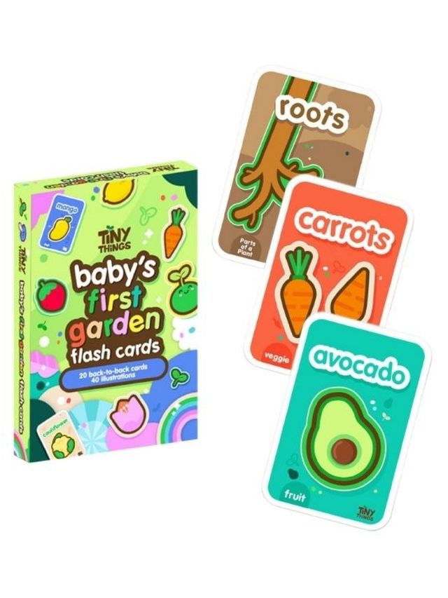 Tiny Buds Babys First Garden Flash Cards