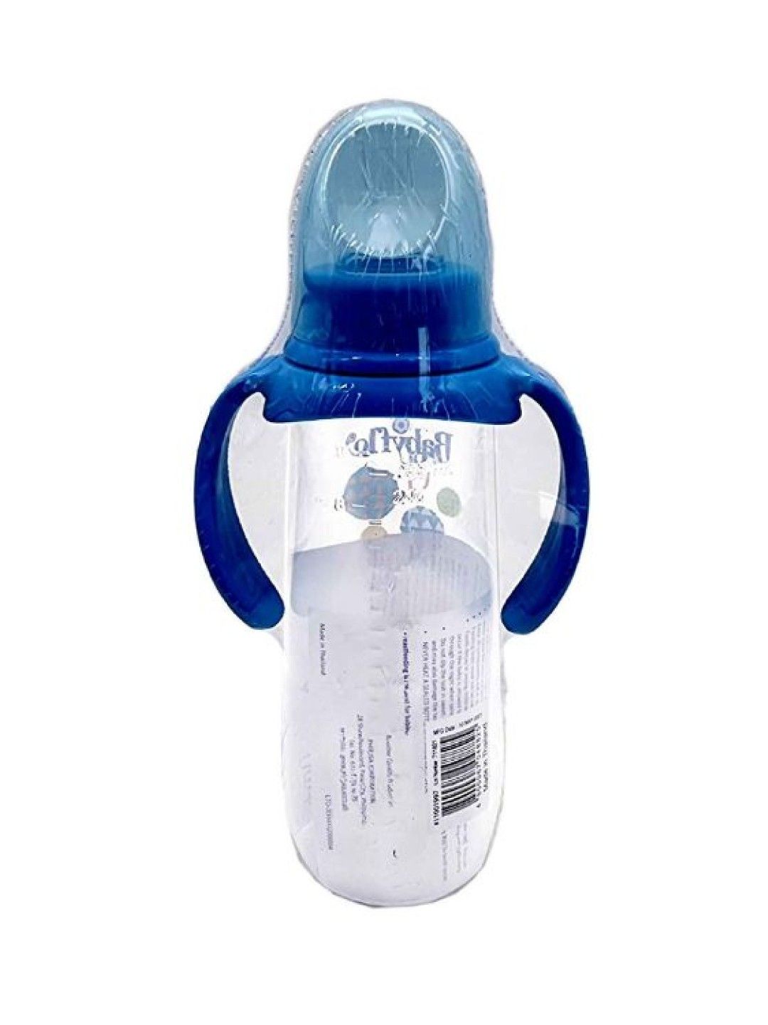 Babyflo Feeding Bottle with Handle (9oz) (Blue- Image 2)