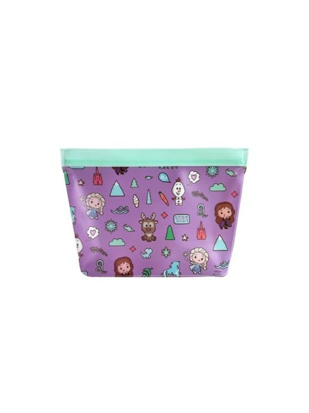 Zippies Lab Disney 3-Piece Bag Organizer Set with Wipes Pouch - Frozen Chibii (No Color- Image 3)