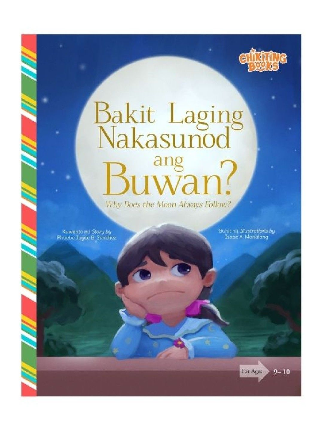 Chikiting Books Bakit Laging Nakasunod ang Buwan? (Why Does the Moon Always Follow?) (No Color- Image 1)