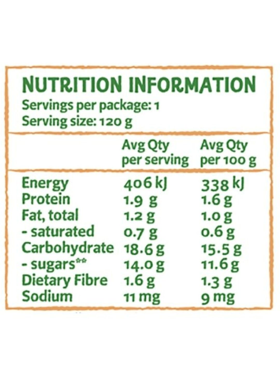 Only Organic Banana Berries & Yoghurt Brekkie (120g) (No Color- Image 3)